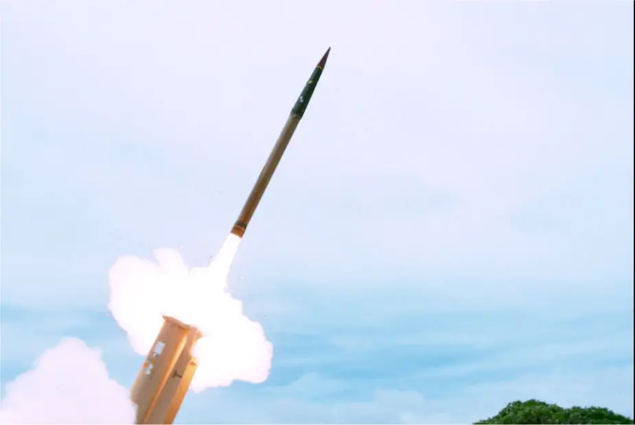 US THAAD air defense system successfully intercepted a medium range ballistic missile 925 001