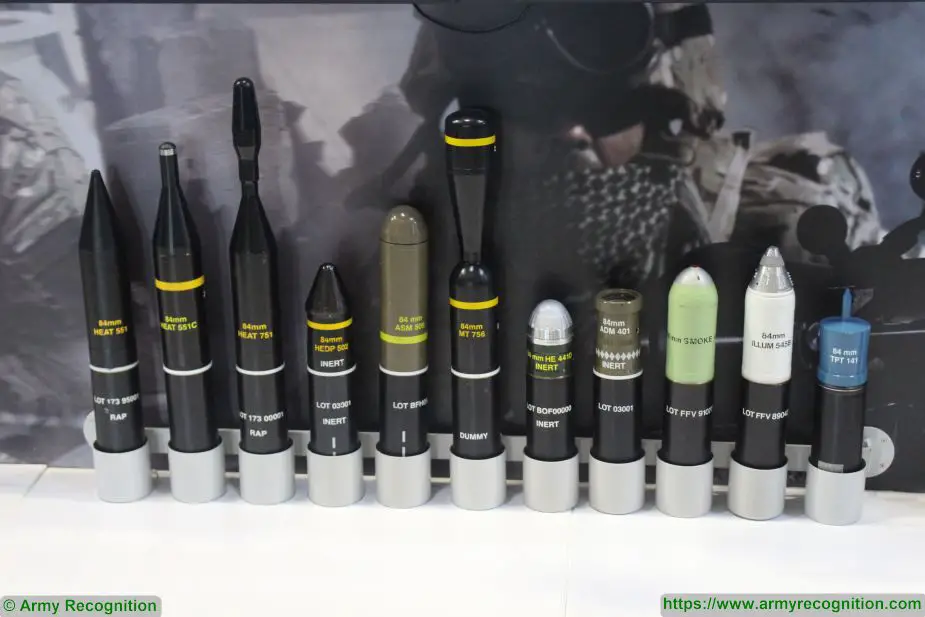 Australian army order saab carl gustaf ammunition