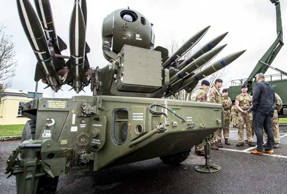 British army launches of new Joint Air Defence Group