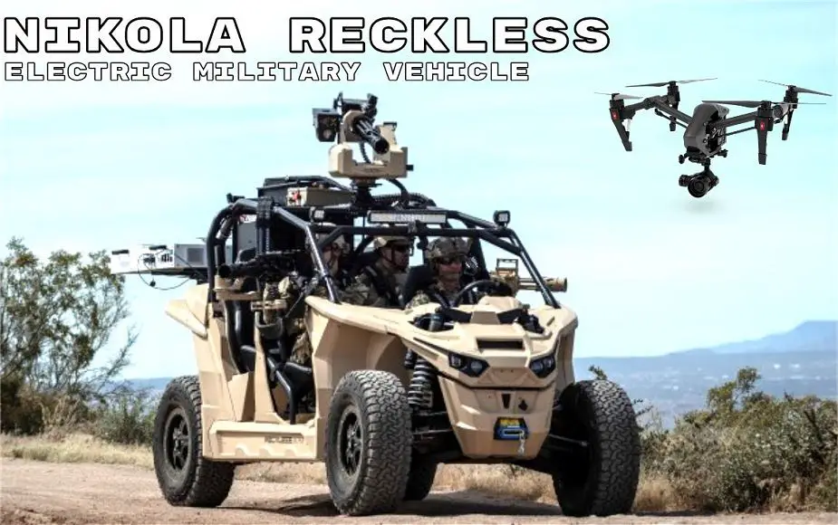 Nikola Motor unveils autonomous all terrain electric military vehicle Reckless 925 001