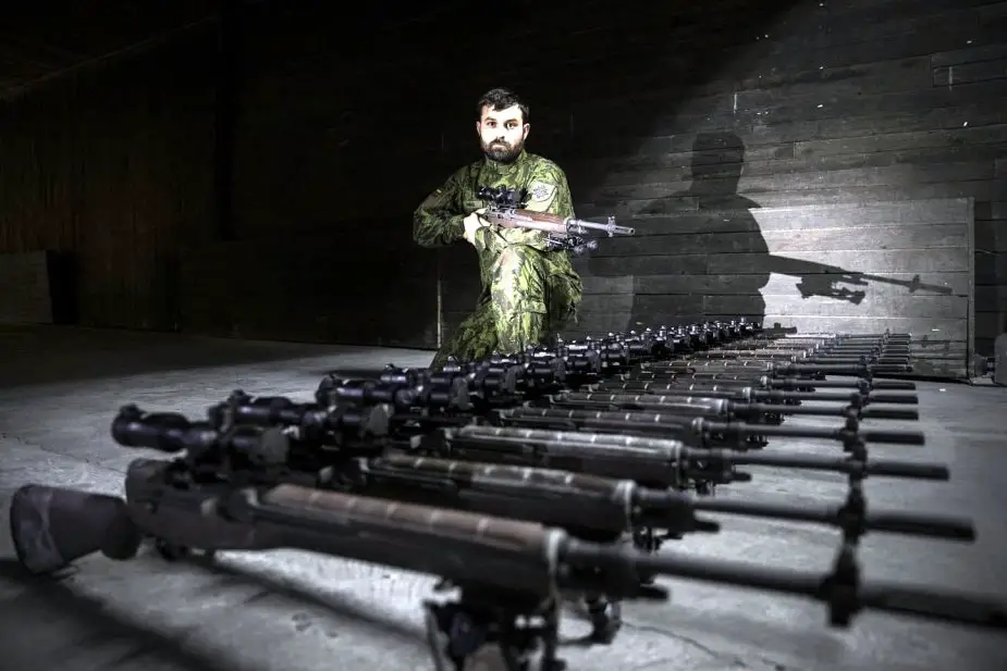 USA donates more than 400 upgraded M14 rifles to Lithuanian army