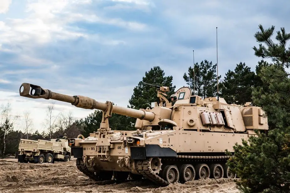 BAE Systems will deliver 60 additional M109A7 155mm howitzers to US Army 925 001