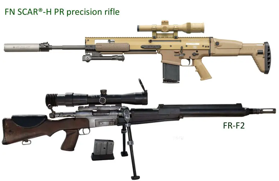 FN Herstal de Bélgica entregará rifles de precisión SCAR H PR calibre 7.62 mm al ejército francés 925 001