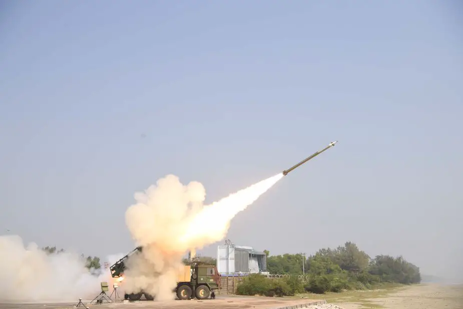 India succesfully launched two pinaka missiles in salvo