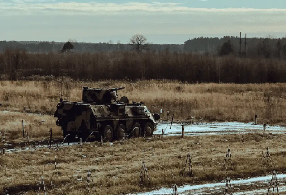 Limpid Armor carries out trials of the LPMK integrated with BTR 4E IFV 1