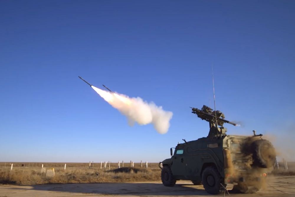 Russian armed forces have performed test fire with Gibka S air defense missile system 925 001