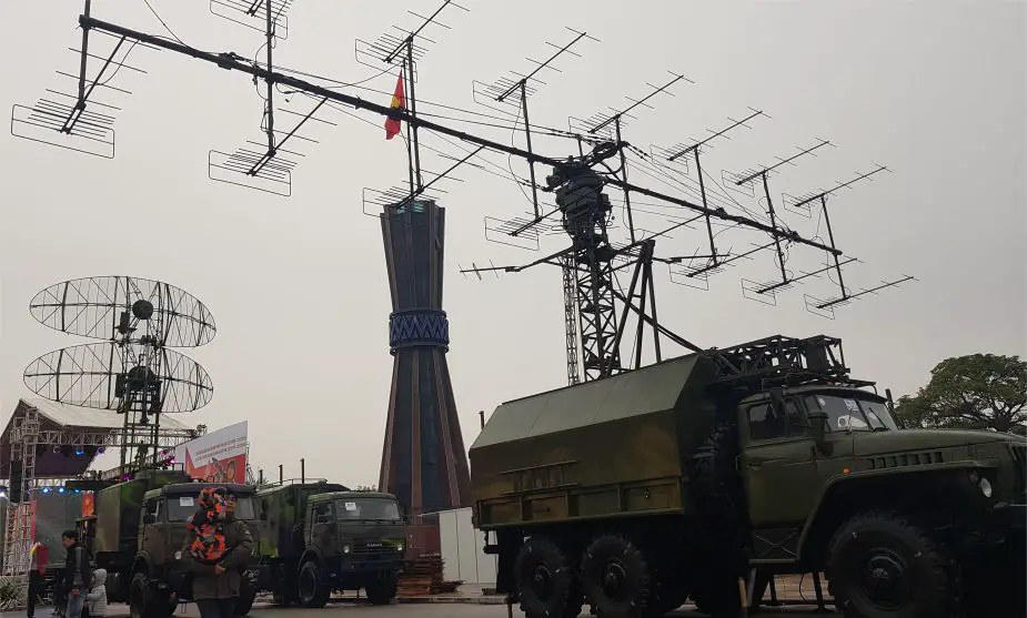 P18M Warning Radar also nicknamed Spoon Rest D Vietnam Army Viet Bac Exhibition Fair 2019 925 001