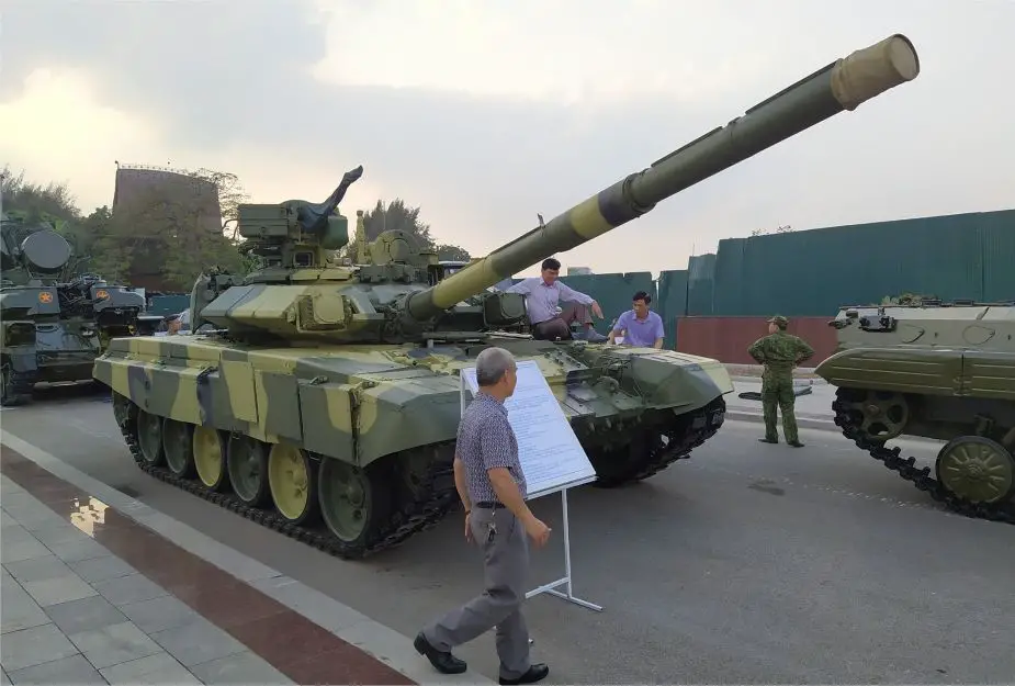 T 90S main battle tank Vietnam Army Viet Bac Exhibition Fair 2019 925 001