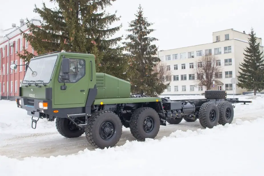 KrAZ donates 8х8 truck to Ukrainian army