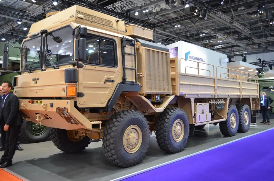 Swedish Army orders Rheinmetall MAN HX 8x8 trucks to transport Patriot systems