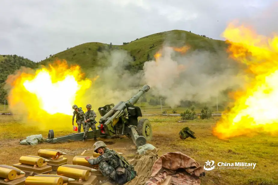 China refurbishes old 152mm howitzers with modern add ons