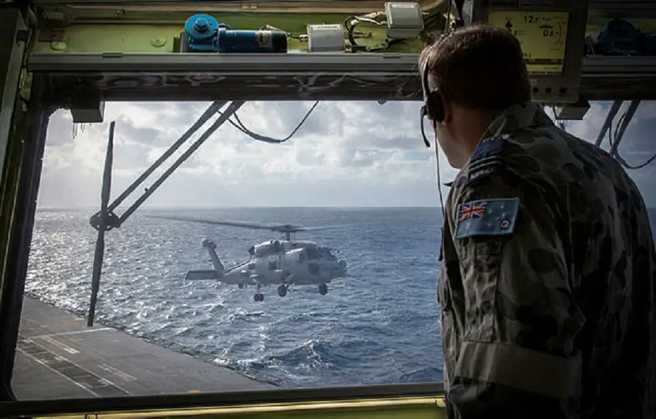 Joint training between Australia and the United States