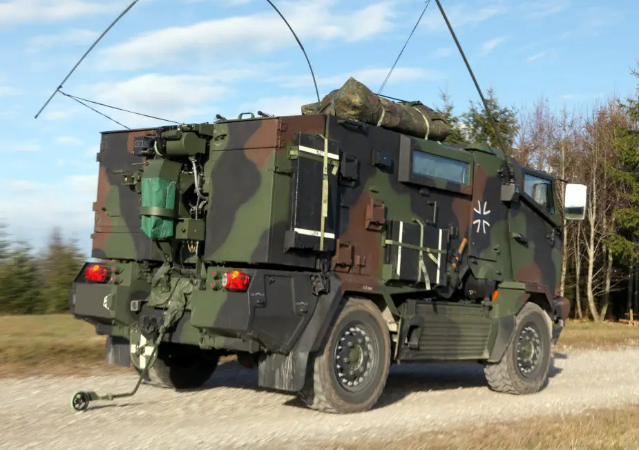 KMW will supply Mungo NC Recce armored vehicles to the German army