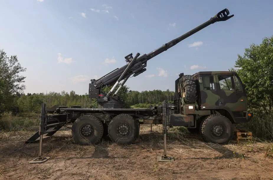 New American Brutus 155mm 6x6 self propelled howitzer showed at Northern Strike 2019 925 001