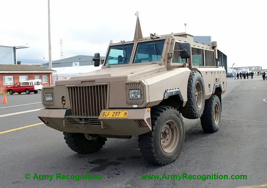 Denel Mamba to serve as a combat ambulance in South African Military Health Service