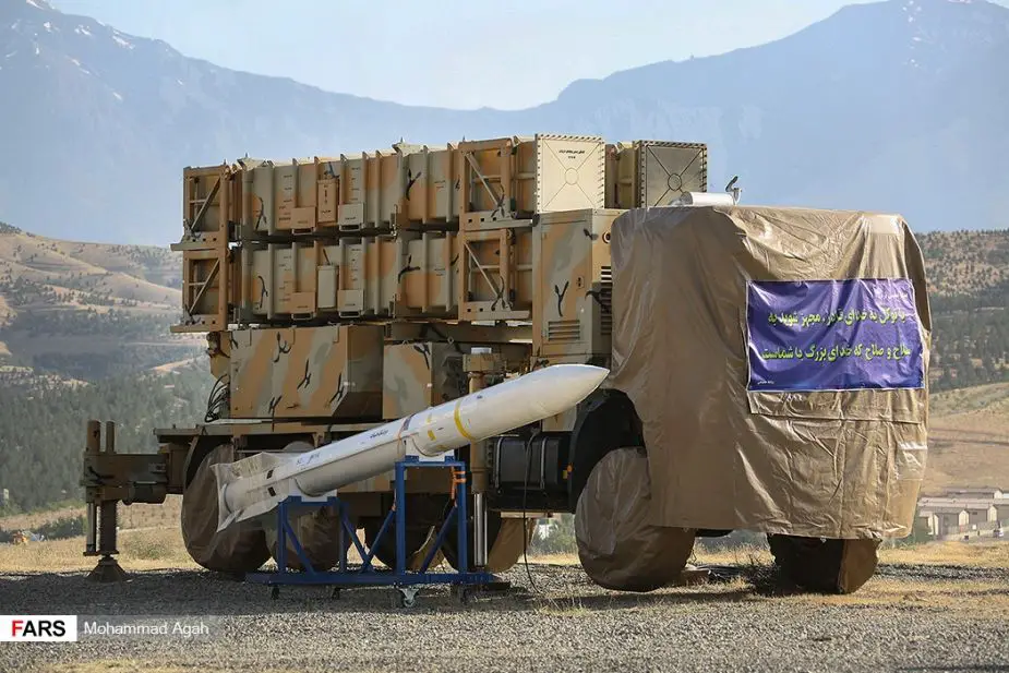 Iran unveils new Khordad 15 air defense missile system 925 001