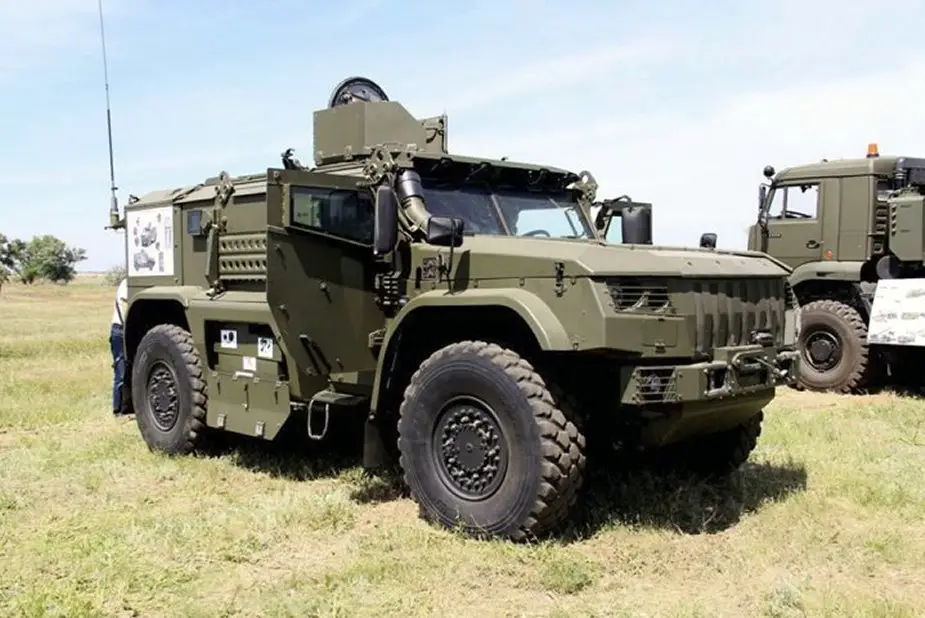 New Russian MTR K reconnaissance vehicle demonstrated at Prudboy range near Volgograd 1
