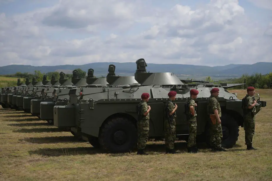 Serbian MoD inducts BRDM 2MS donated by Russia 2
