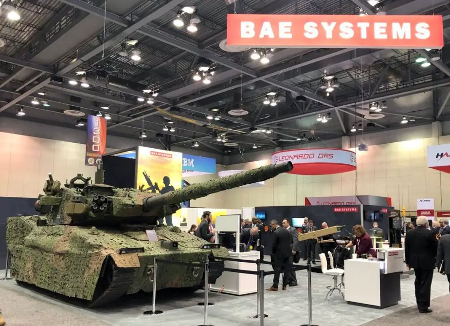 BAE Systems displays its light tank upgraded with active protection systems at AUSA 2019 1