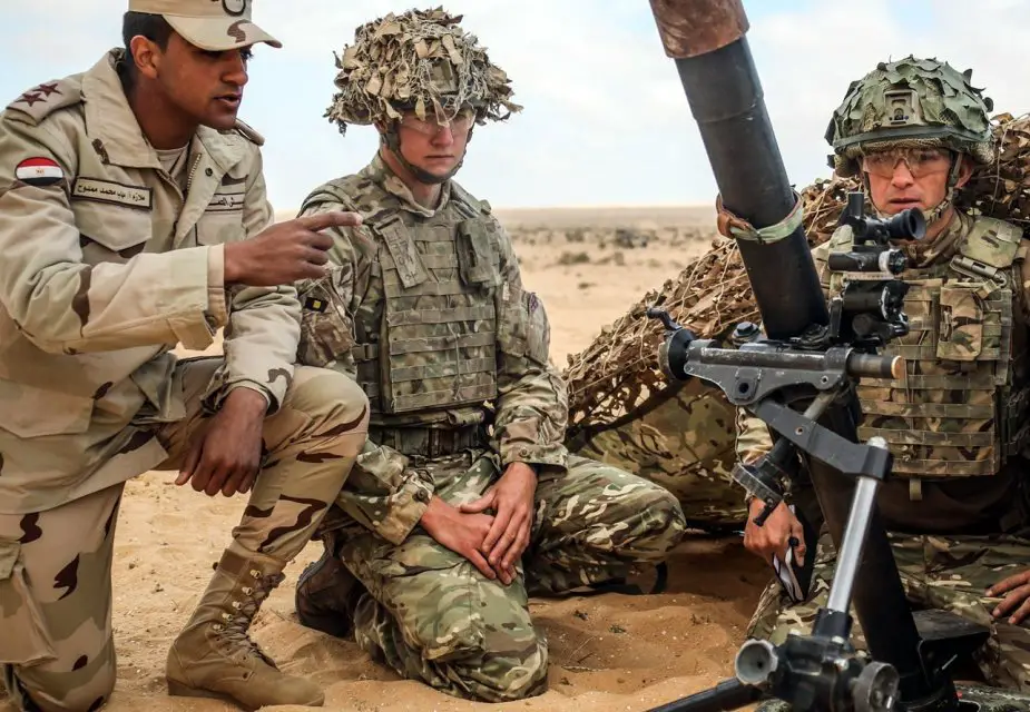 British regiment concludes deployment to Egypt on Exercise AMHOSE 1
