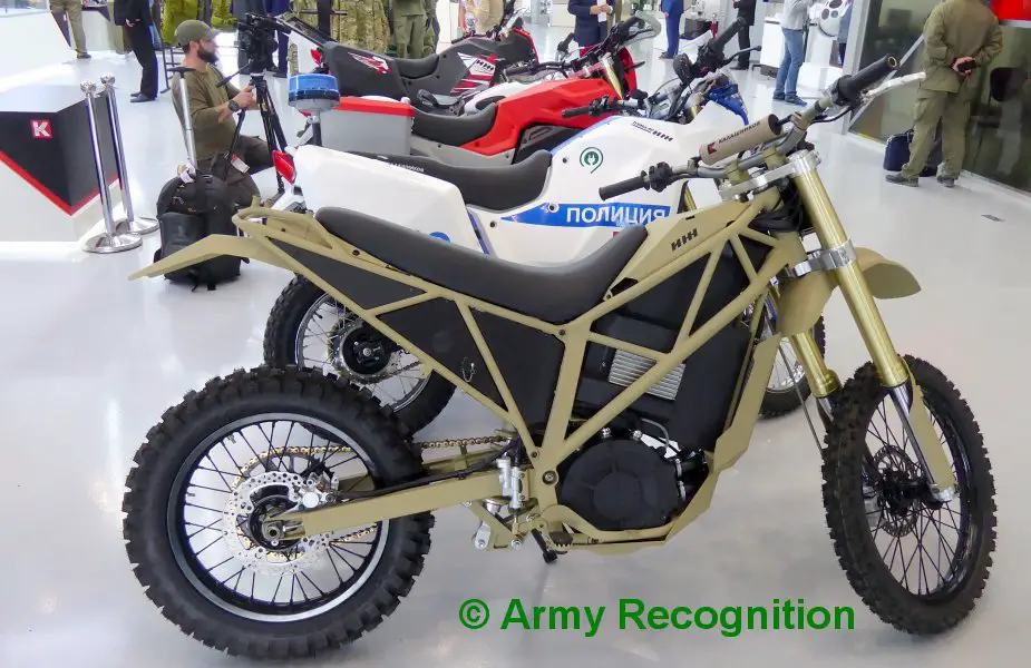 Kalashnikov Group tests electric motorcycle in cold climate 1