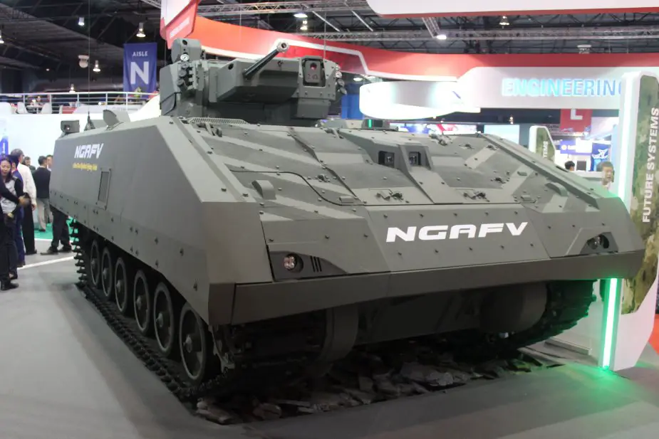 Singapore new Rafael unmanned turret for Next Generation Armoured Fighting Vehicle 2