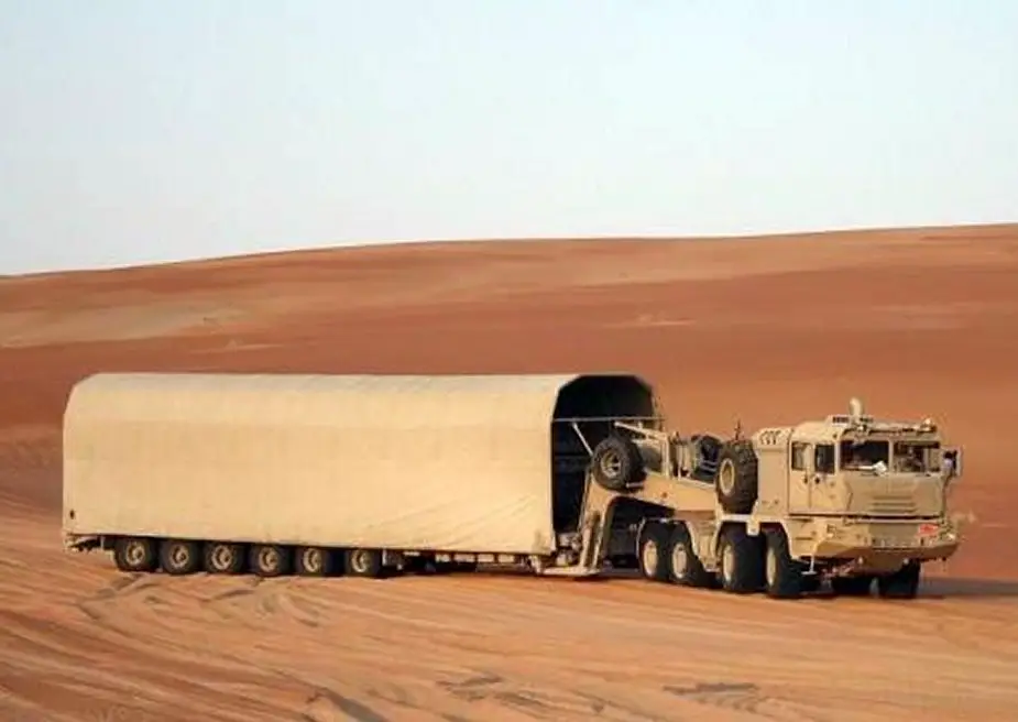 United Arab Emirates to receive Belarusian MZKT 741351 tank transporters