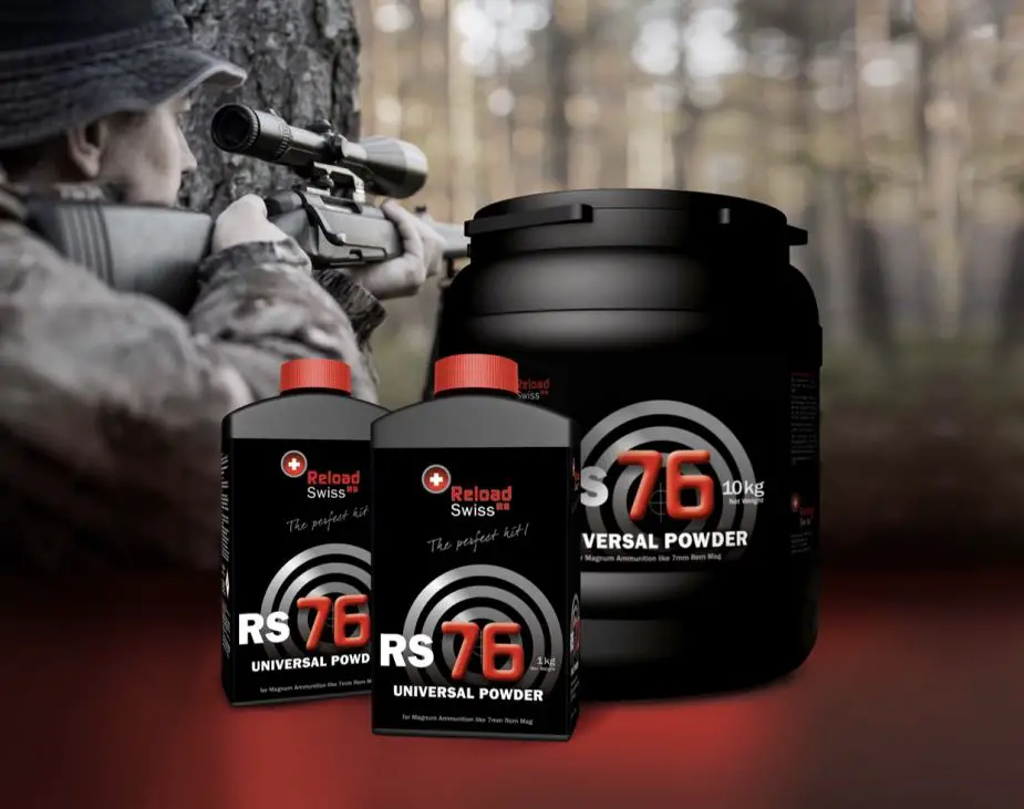rheinmetall reload swiss rs76 universal gunpowder