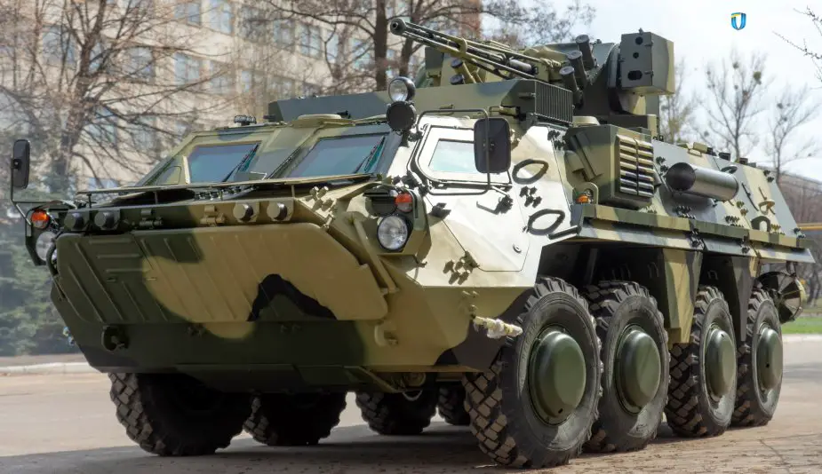Kharkiv Morozov starts manufacturing BTR 4 hull 1