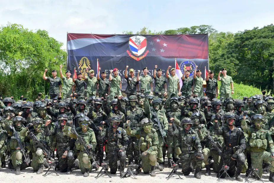 Singapore and Thai armies conclude exercise Kocha Singa 2019