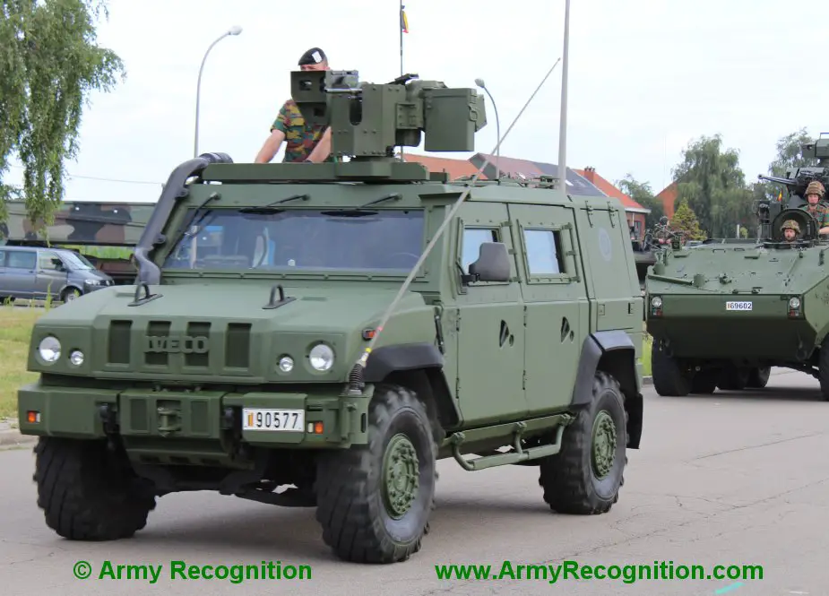 Belgium to replace its fleet of IVECO LMV Lynx armored vehicles