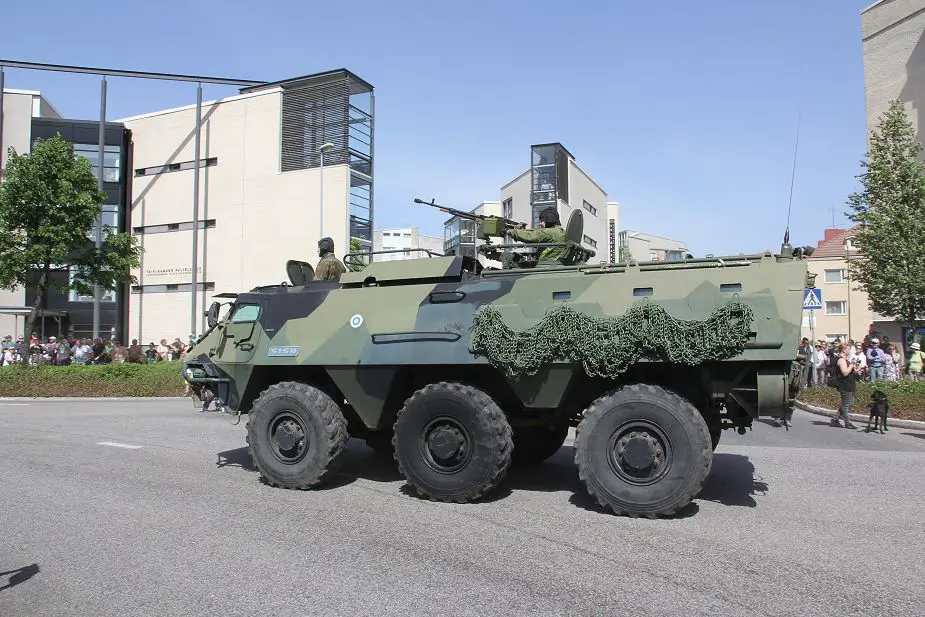 Patria will continue life cycle upgrades of XA 180 8x8 armored for Finnish army 925 01