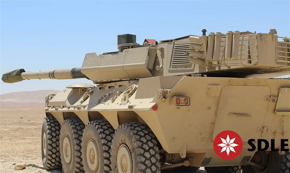 SDLE to deliver third generation thermal camera for Centauro armored of Jordanian army 925 001