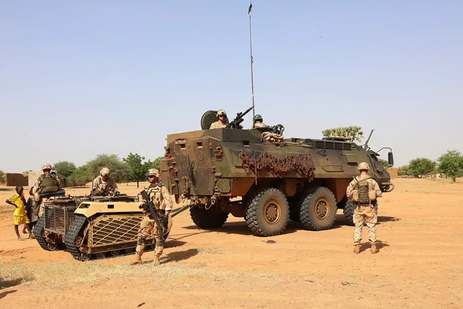 Estonian infantry platoon deploys Milrem Robotics THeMIS UGV for first time in Mali 2