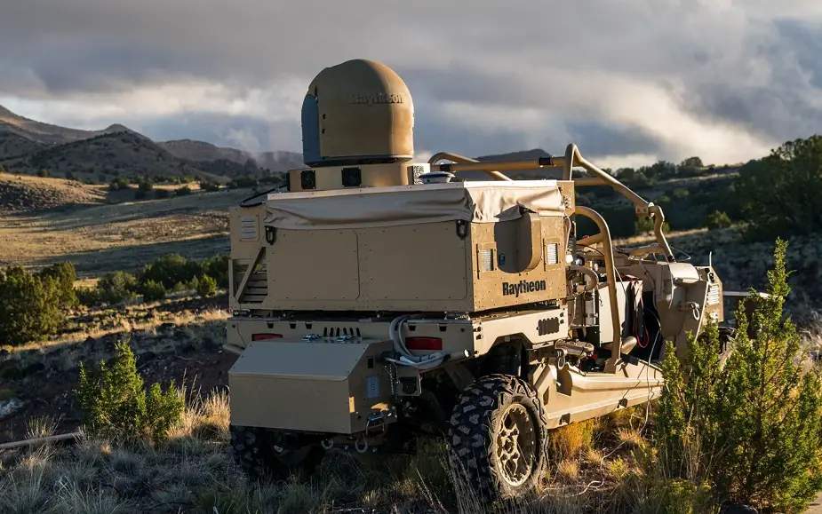 Raytheon delivers first laser counter UAS System to U.S. Air Force 2