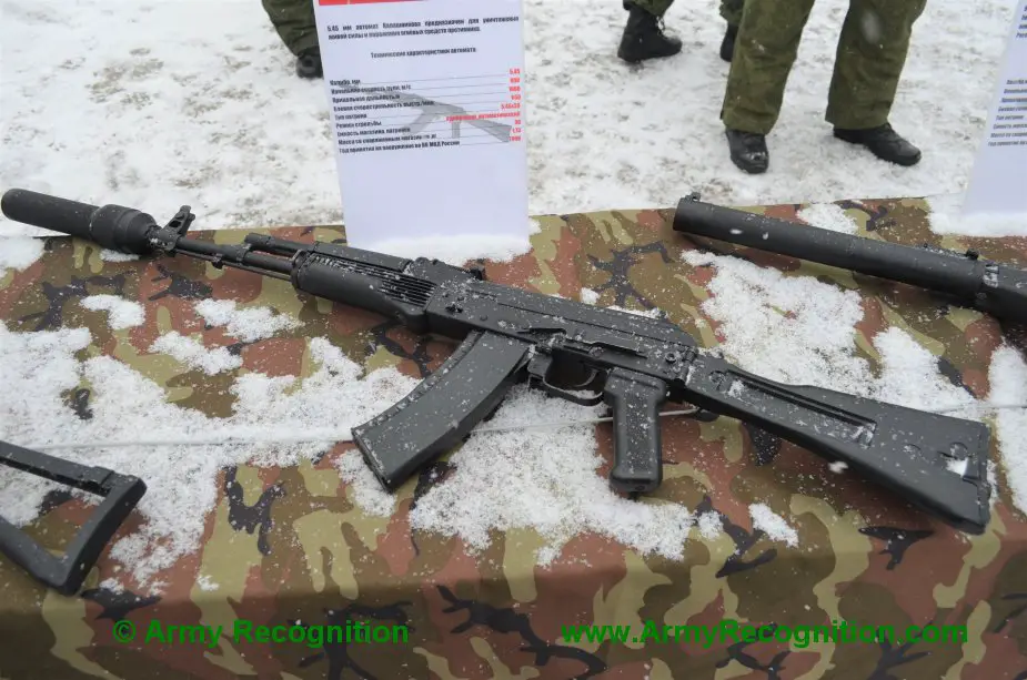 Russian ZVO special operations units rearmed with modified AK 74M