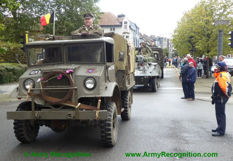 Belgium unprecedented military convoy for 75th anniversary of liberation 10