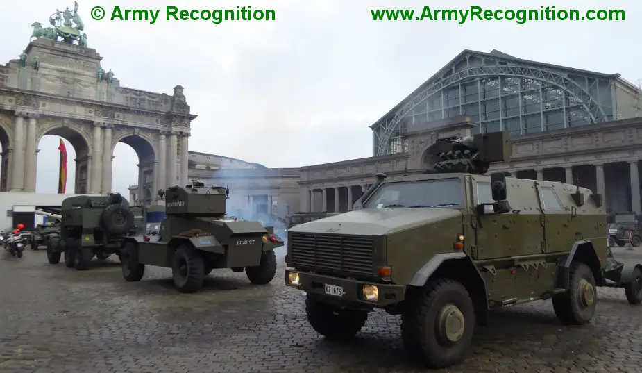 Belgium unprecedented military convoy for 75th anniversary of liberation 12