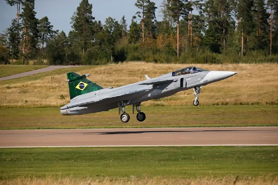 First Brazilian Gripen E completes its first flight