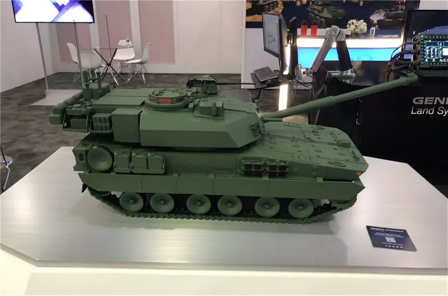 General Dynamics unveils Griffin II light tank for Mobile Protected Firepower of US Army 925 001