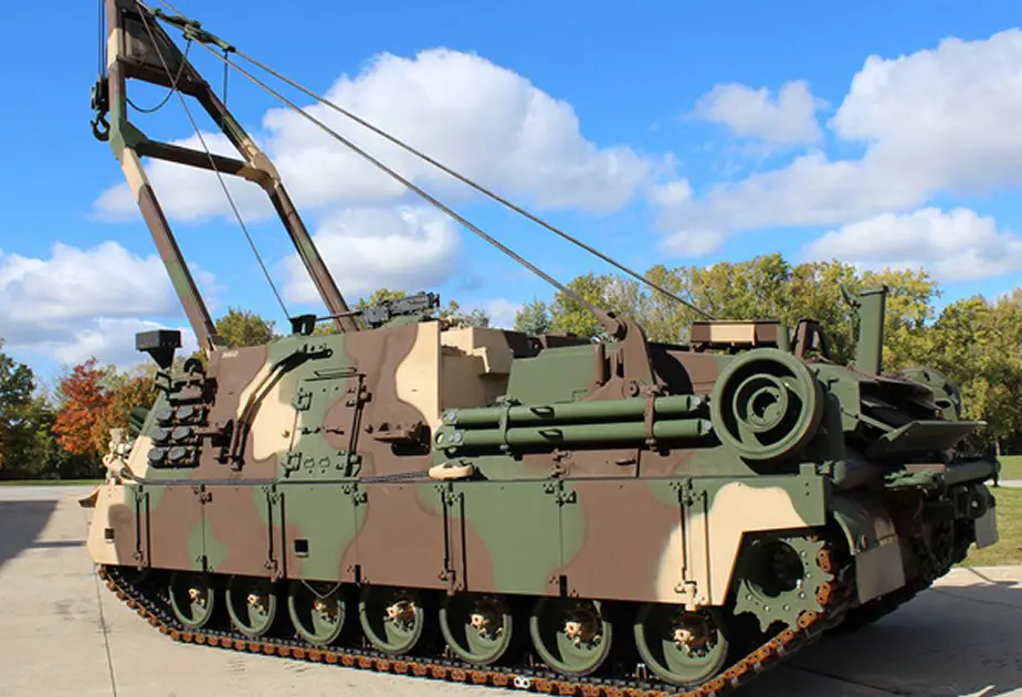 U.S. Army awards BAE Systems USD318 million for next generation M88A3 recovery vehicle