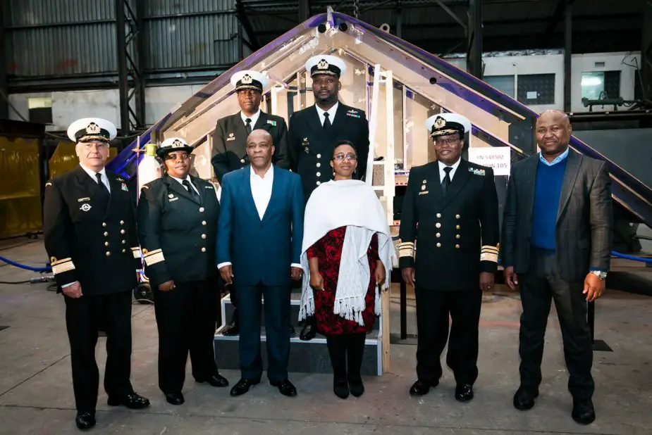 Russian Vyborg Shipyard laid the Purga ice class coastguard ship of project 23550 925 001