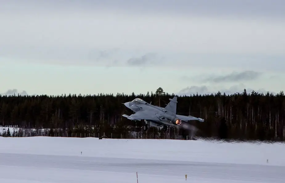 Gripen E cold climate test