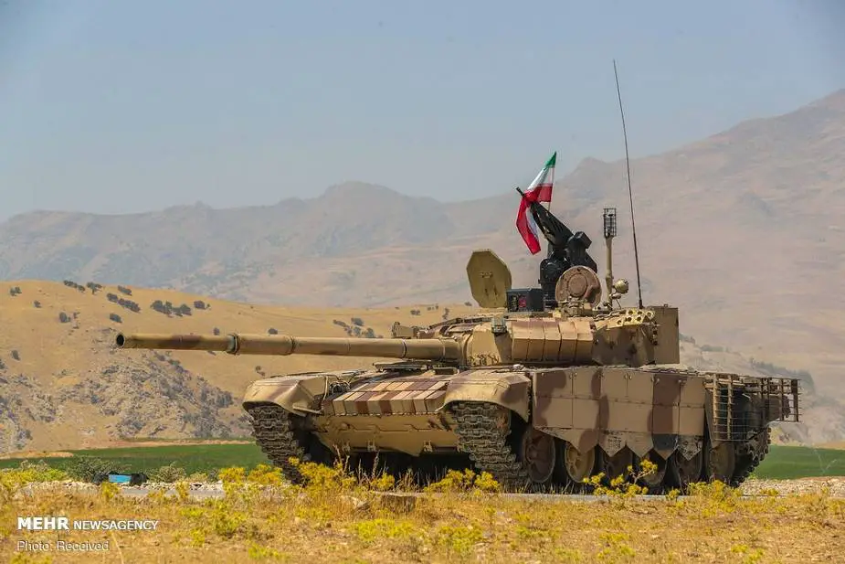 Iran unveils new production line to modernize T 72 MBTs Main Battle Tanks 925 003