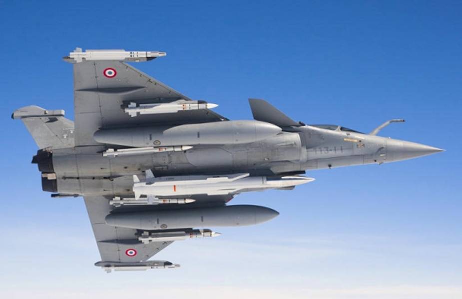 First firing of the renovated French ASMPA strategic missile by Rafale M fighter