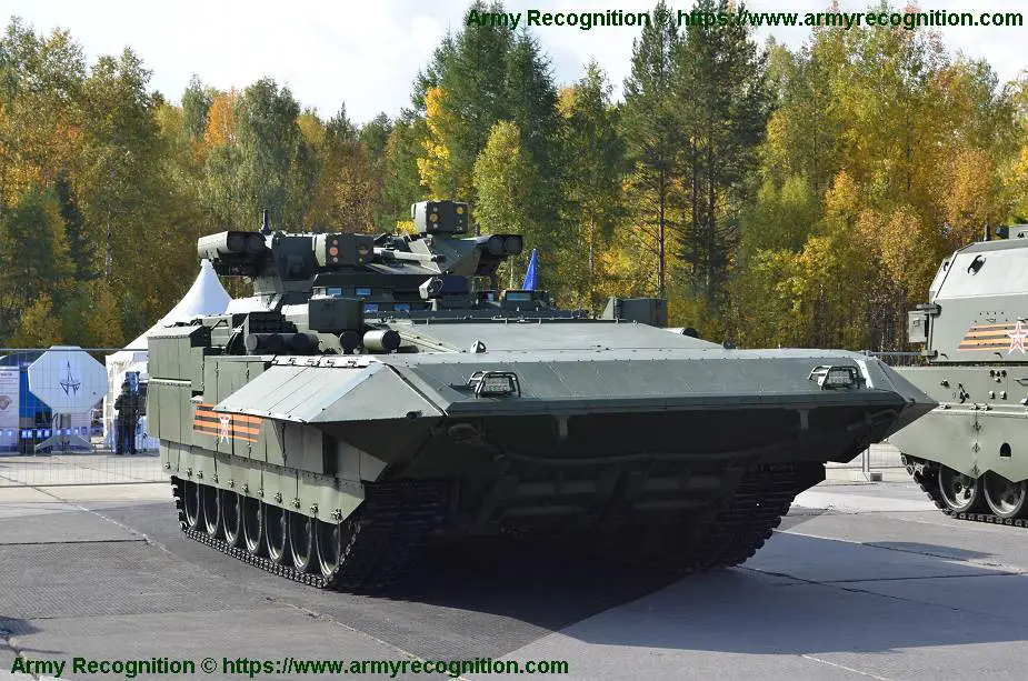 Russia to start serial production of T 14 Armata tank and T 15 IFV 925 002