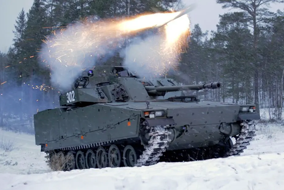 BAE Systems CV90 increases lethality by testing SPIKE LR anti tank guided missile