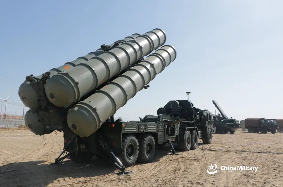 China has received the second regimental kit of S 400 air defense missile systems