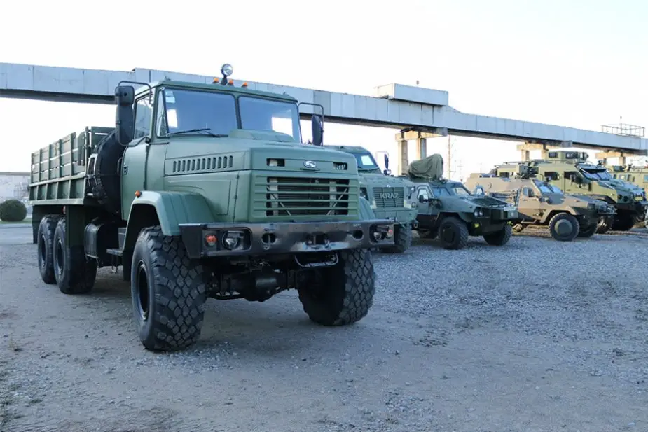 Vehicle demonstrations for Ukrainian armed forces completed at AutoKrAZ test site 1