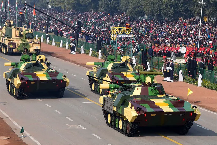 BMP 2 Sarath tracked armored IFV Infantry Fighting Vehicel Indian army India Republic Day military parade 2020 925 001